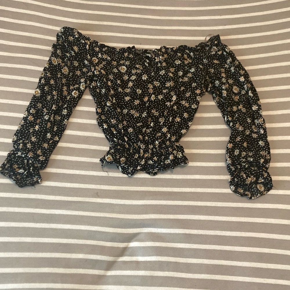 Rewind Daisy Print Top